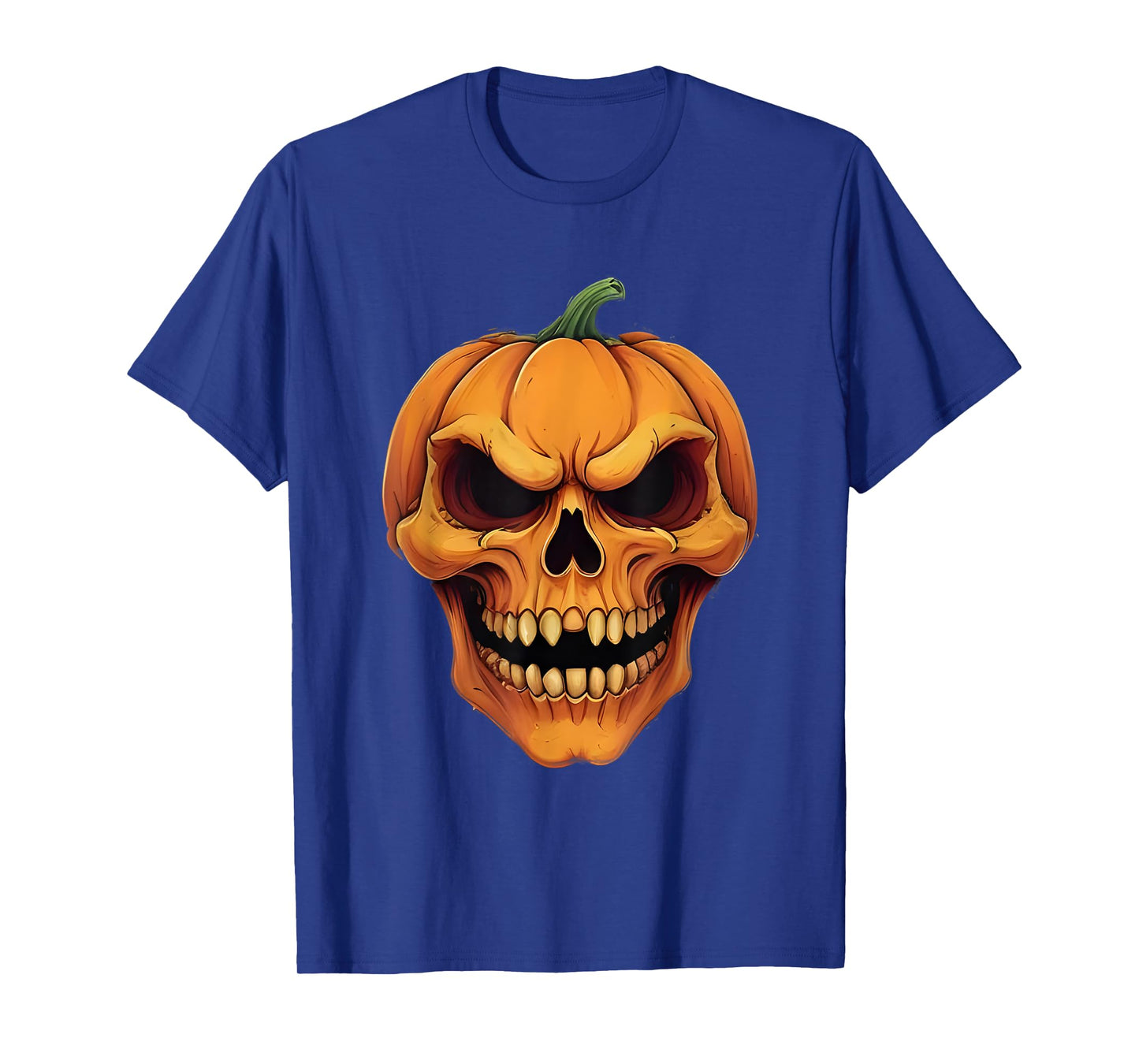 Halloween Skull Pumpkin T-Shirt