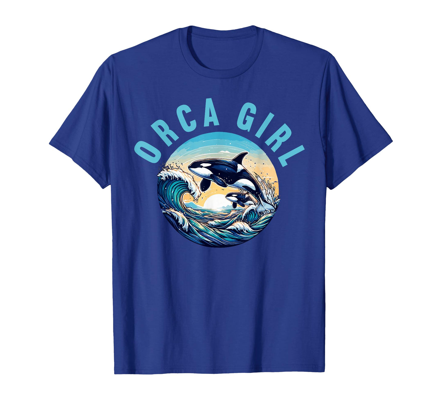 Orca Kids Girl Orca Whale T-Shirt