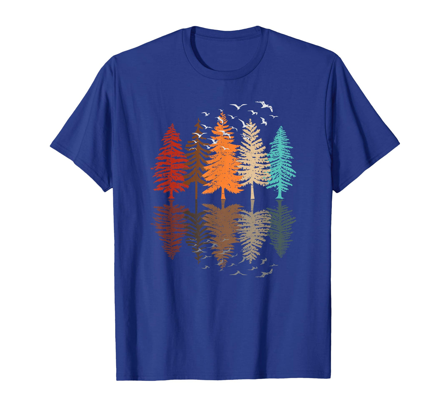 Trees Reflection Wildlife Landscape Nature Forest T-Shirt