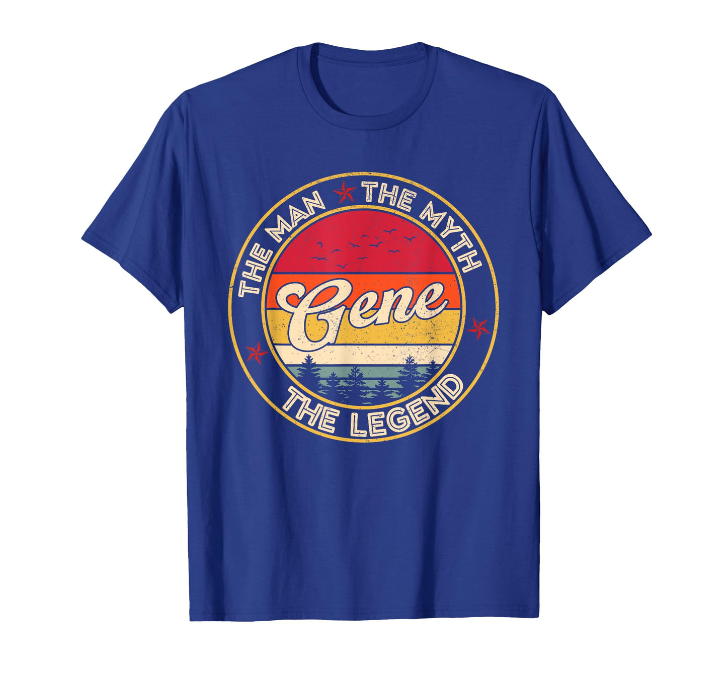Gene The Man The Myth The Legend Personalized Name T-Shirt