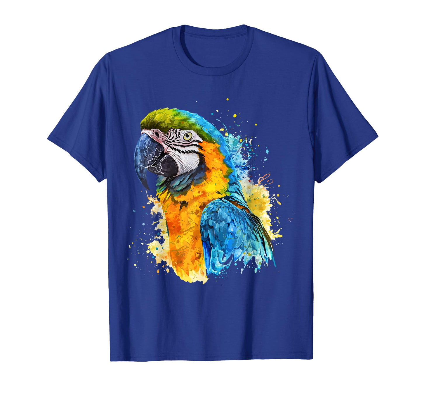 Colorful Parrot Watercolor T-Shirt