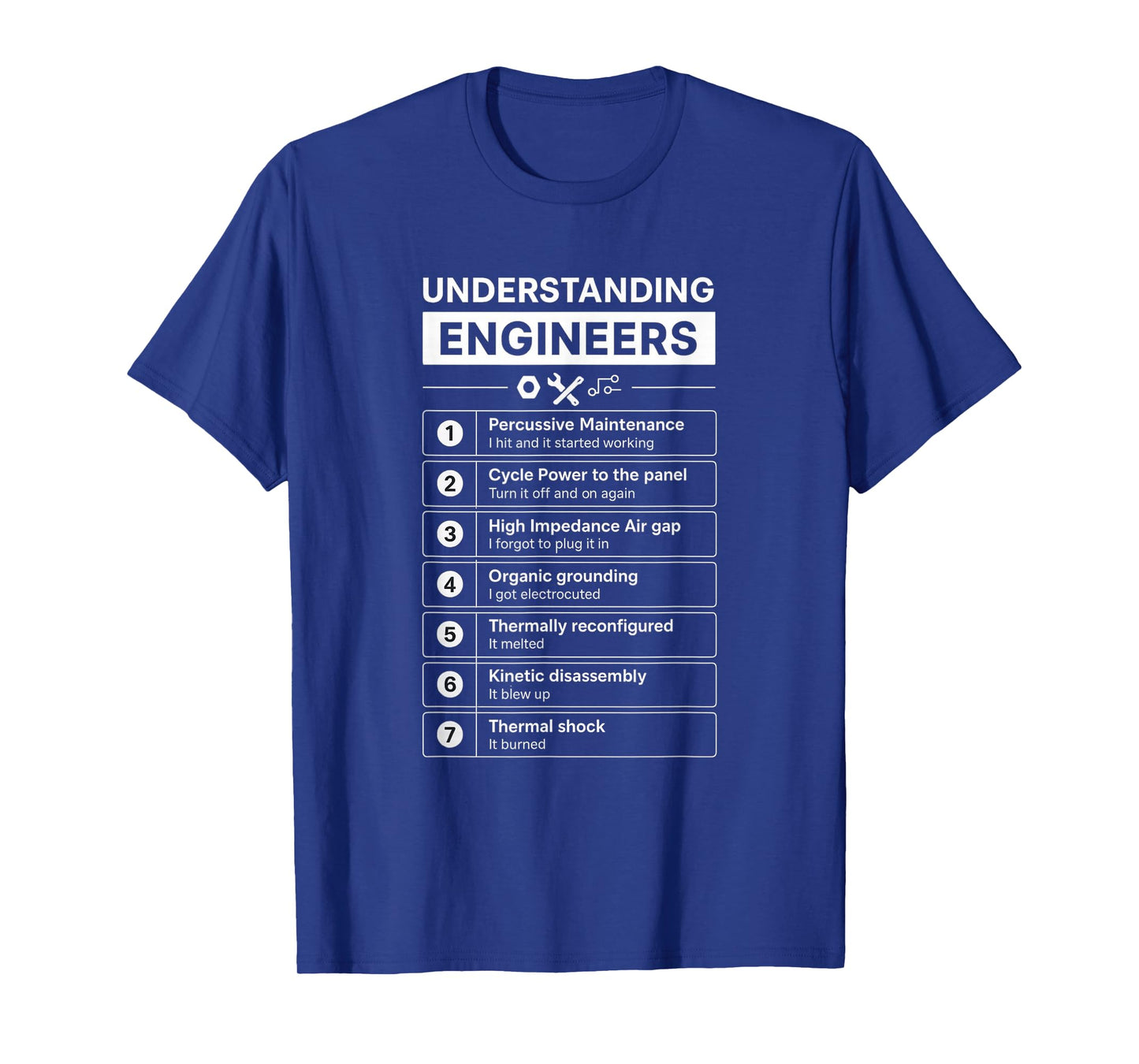 Understanding Engineers - Sarcastic Engineering Engineer T-Shirt