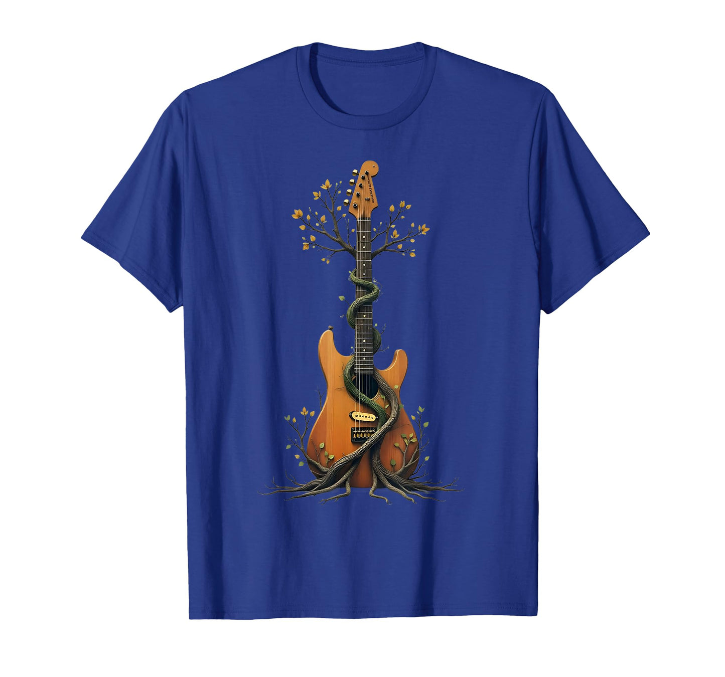 Acoustic Guitar Tree of Life Guitar Player Guitarist T-Shirt