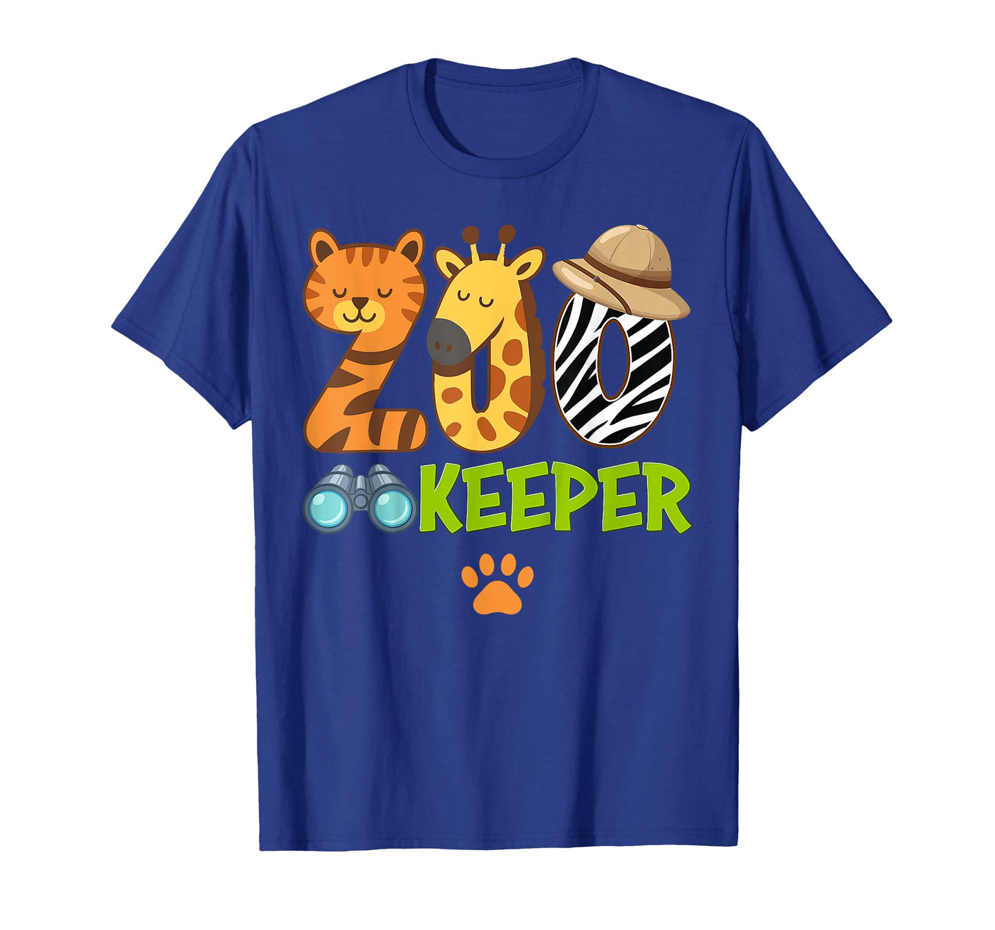Zookeeper Animals Zoo Wildlife Lover Safari Savanna Costume T-Shirt