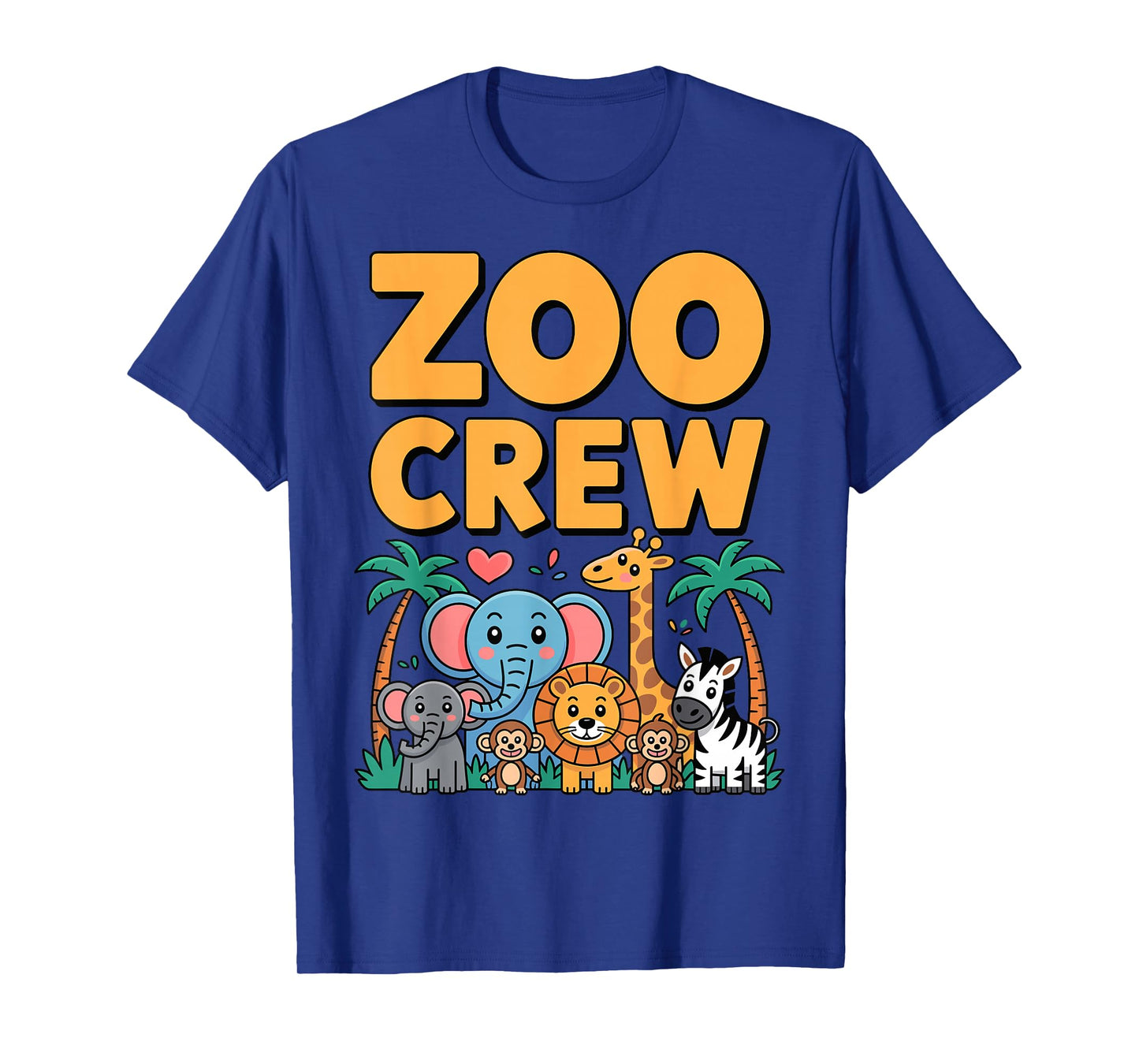 Safari Tour Wildlife Fans Zoo Keeper Jungle Animals Zoo Crew T-Shirt