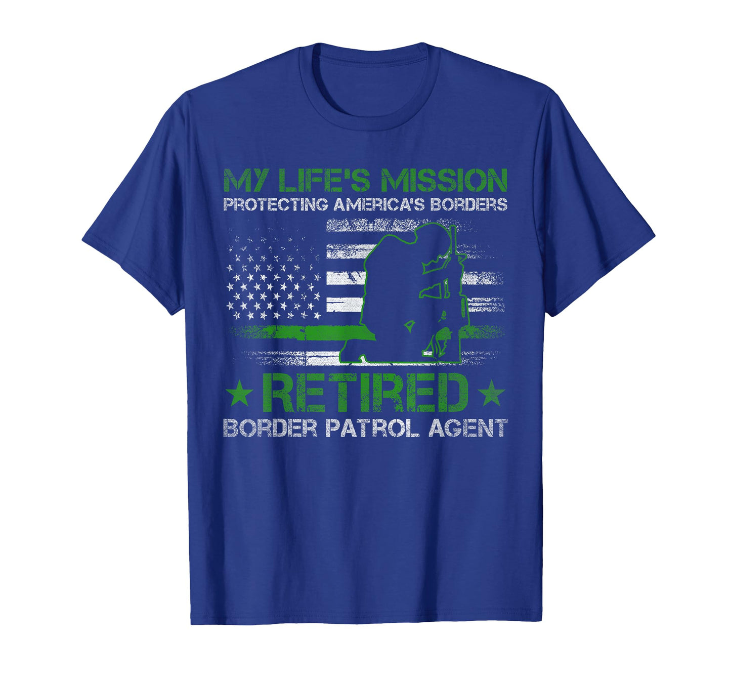Protecting Americas Borders - Retired Border Patrol Agent T-Shirt