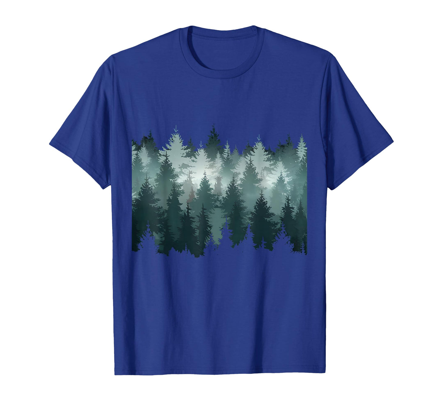 Trees Nature Mountains Adventure Outdoor Wildlife Forest T-Shirt