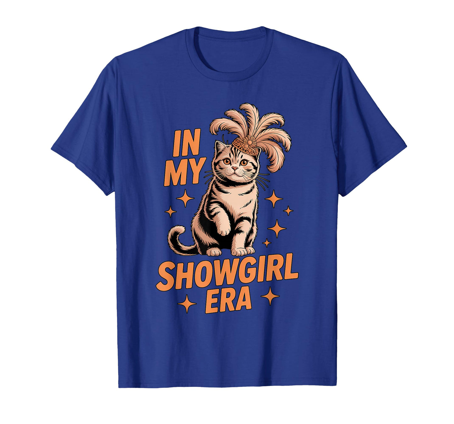 Show Girl Era Cat Graphic Outfit for Women Girls T-Shirt