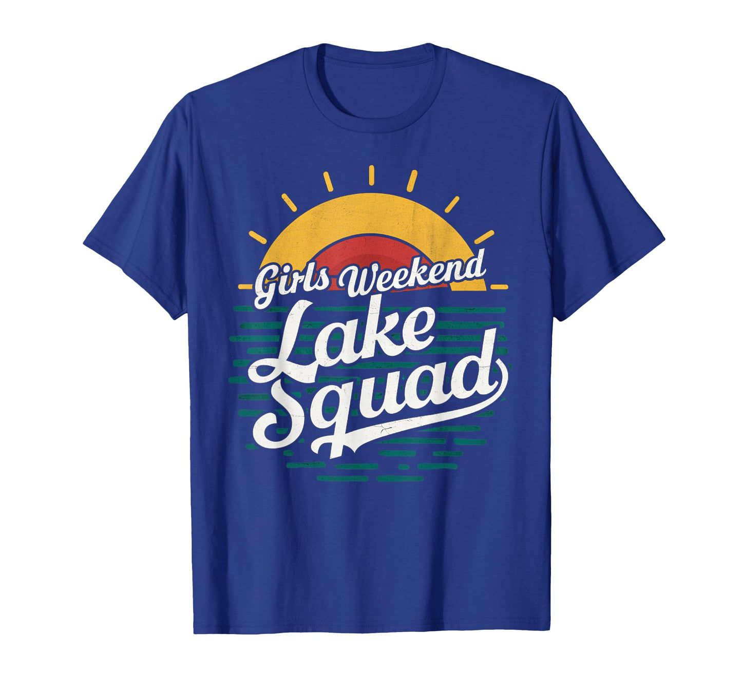 Retro Girls Weekend Girls Trip Mother Daughter Lake Squad T-Shirt