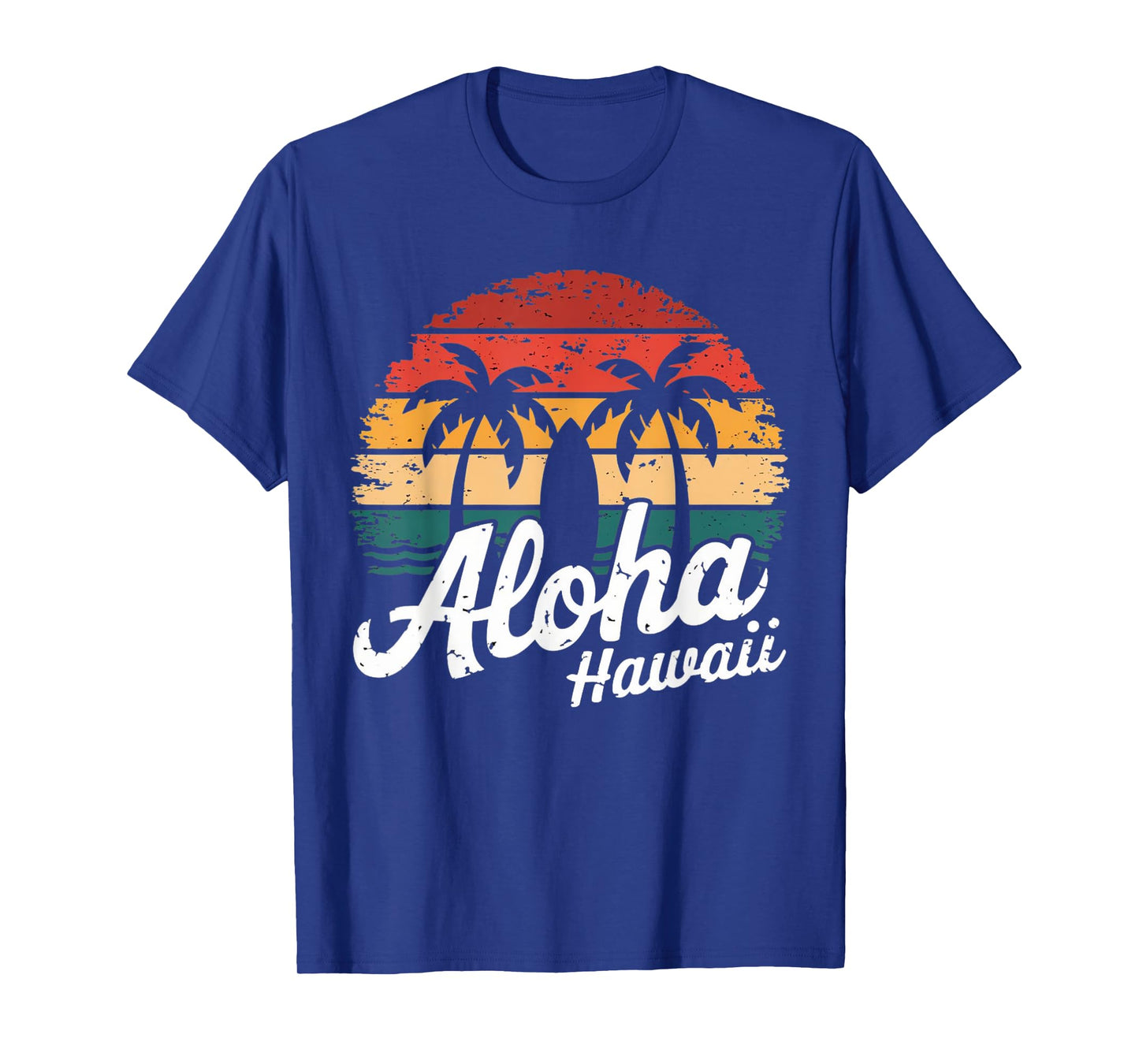 Aloha Hawaii Hawaiian Island sun Beach Surfboard Surf squad T-Shirt