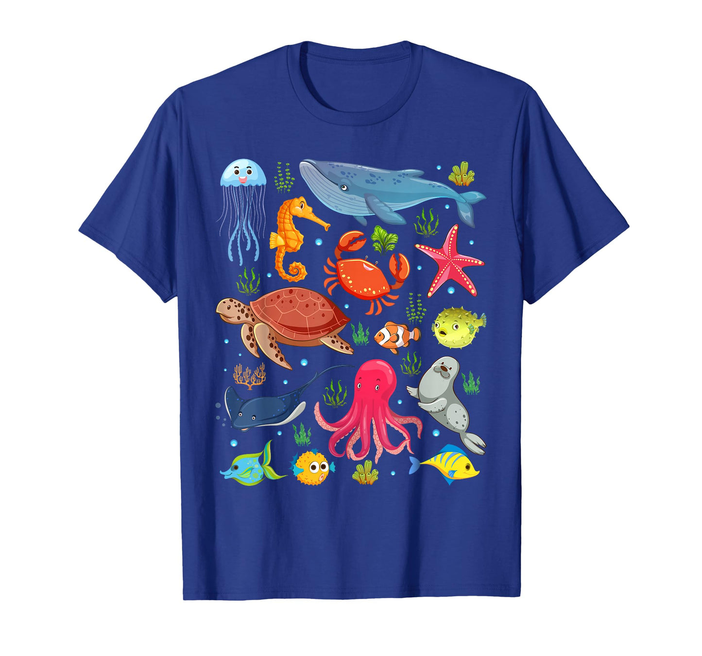 Ocean Life Sea Aesthetic Dolphin Beach 90s Vintage Graphic T-Shirt