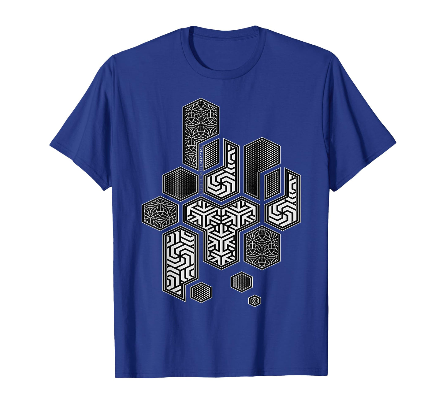 Sacred Geometry Hexagonal Pattern Chaos T-Shirt