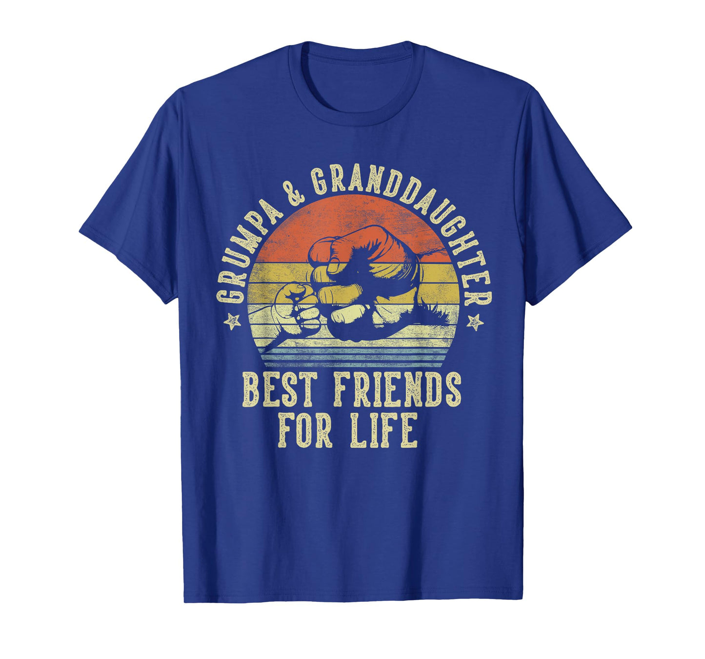 Grumpa and Granddaughter Best Friends for Life Funny Grumpa T-Shirt