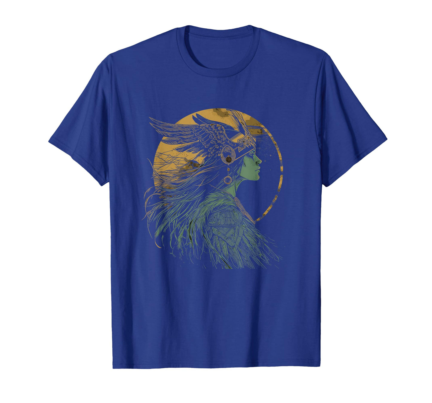 Freya Portrait Norse Gods Asatru Paganism Germanic T-Shirt