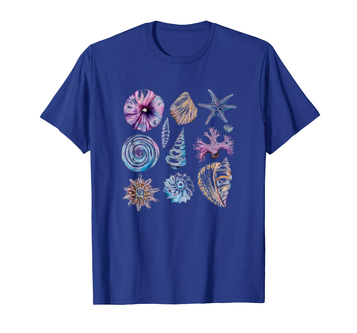 Seashells And Starfish Ocean Life T-Shirt