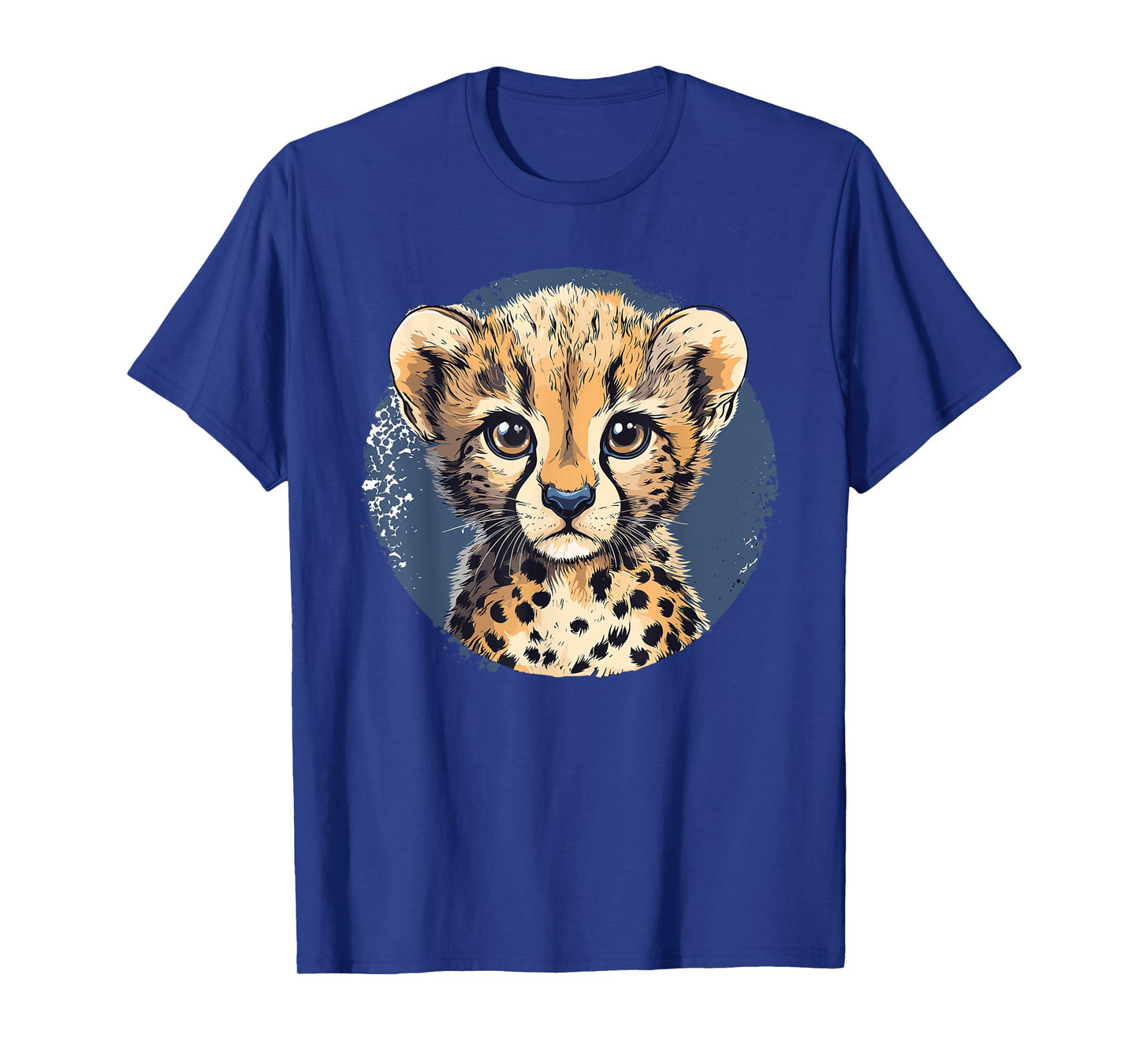 Cheetah Cub Face Animal Wildlife Portrait T-Shirt