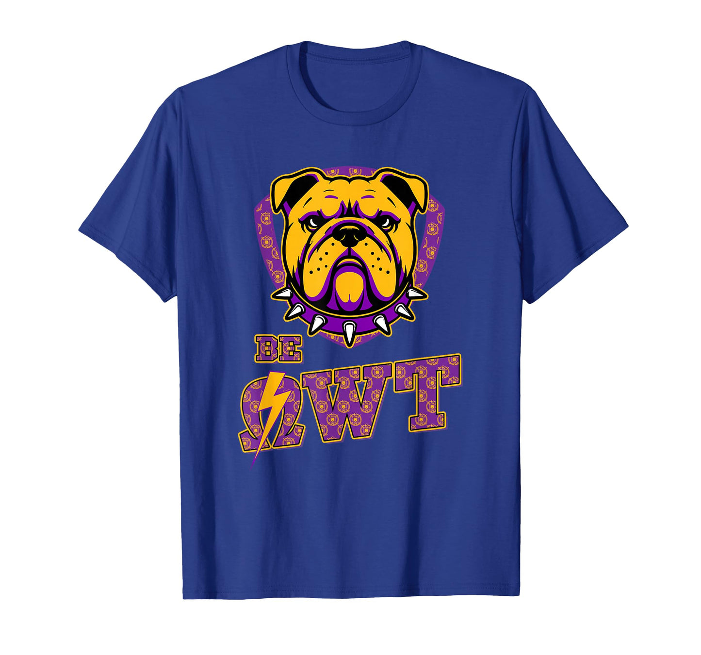 Omega Psi Phi Fraternity Paraphernalia, Be OWT Bulldog T-Shirt