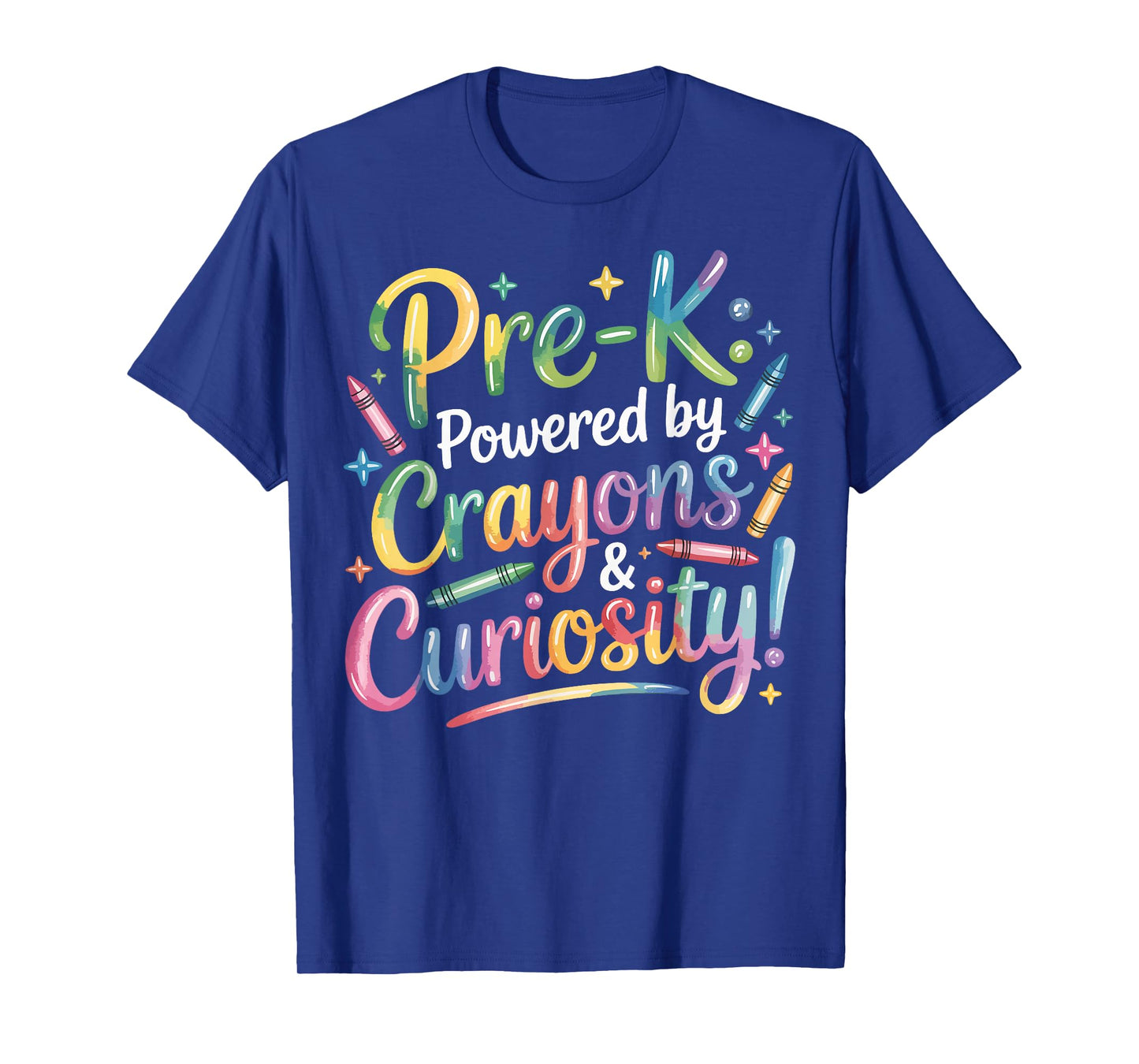 Pre-K Crayons & Curiosity Preschool Teachers Life Tie Dye T-Shirt
