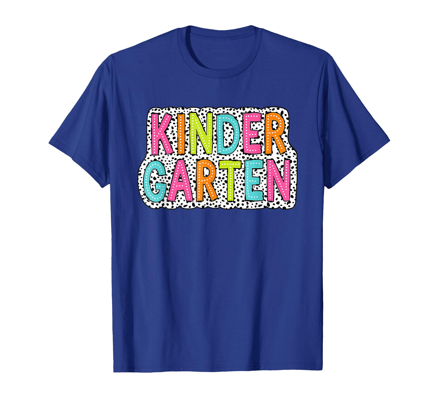 Kindergarten Dalmatian Dots Dream Team Back To School T-Shirt