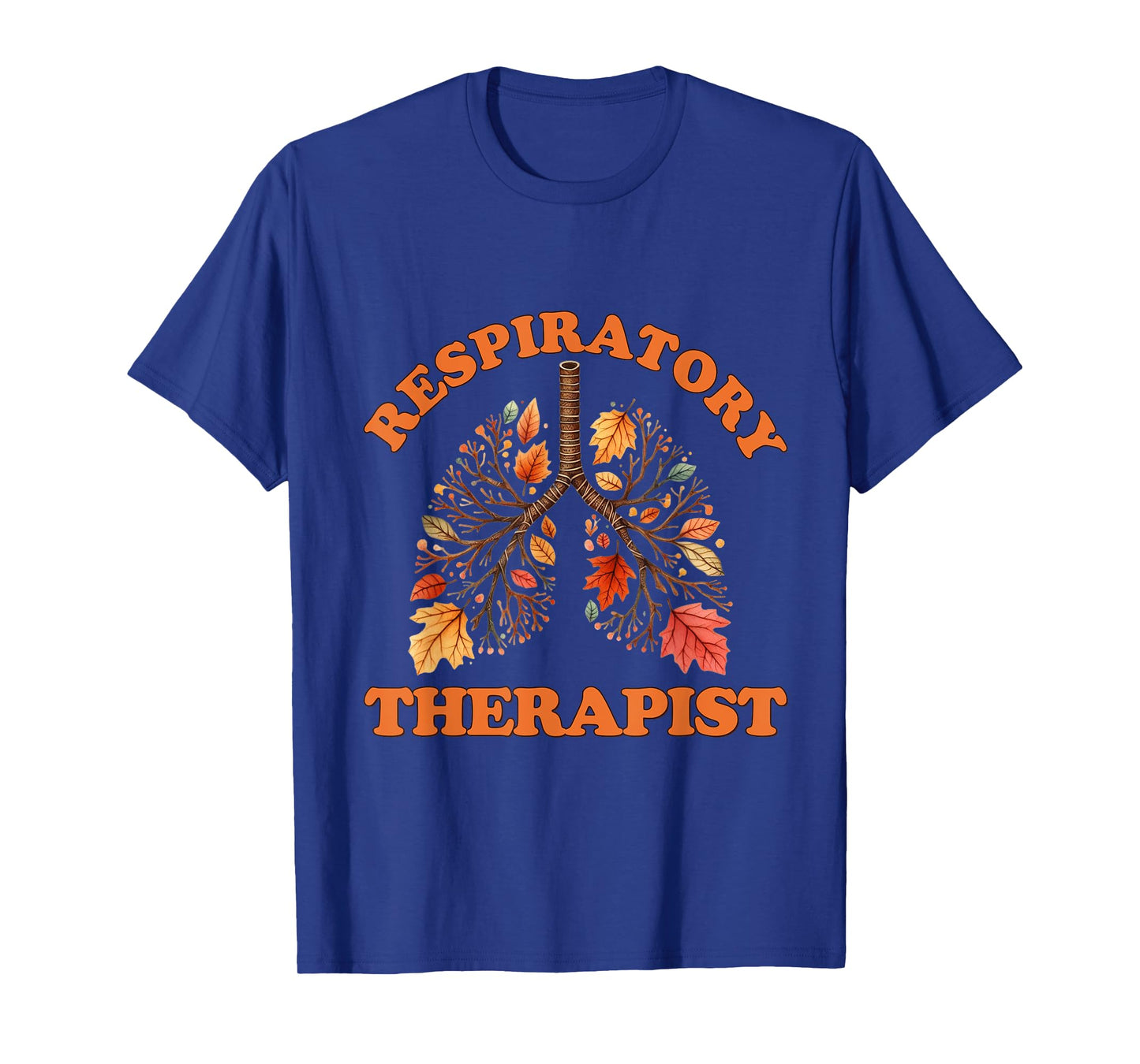 Fall Vibes Respiratory Therapy Life Lung Pumpkin Autumn T-Shirt