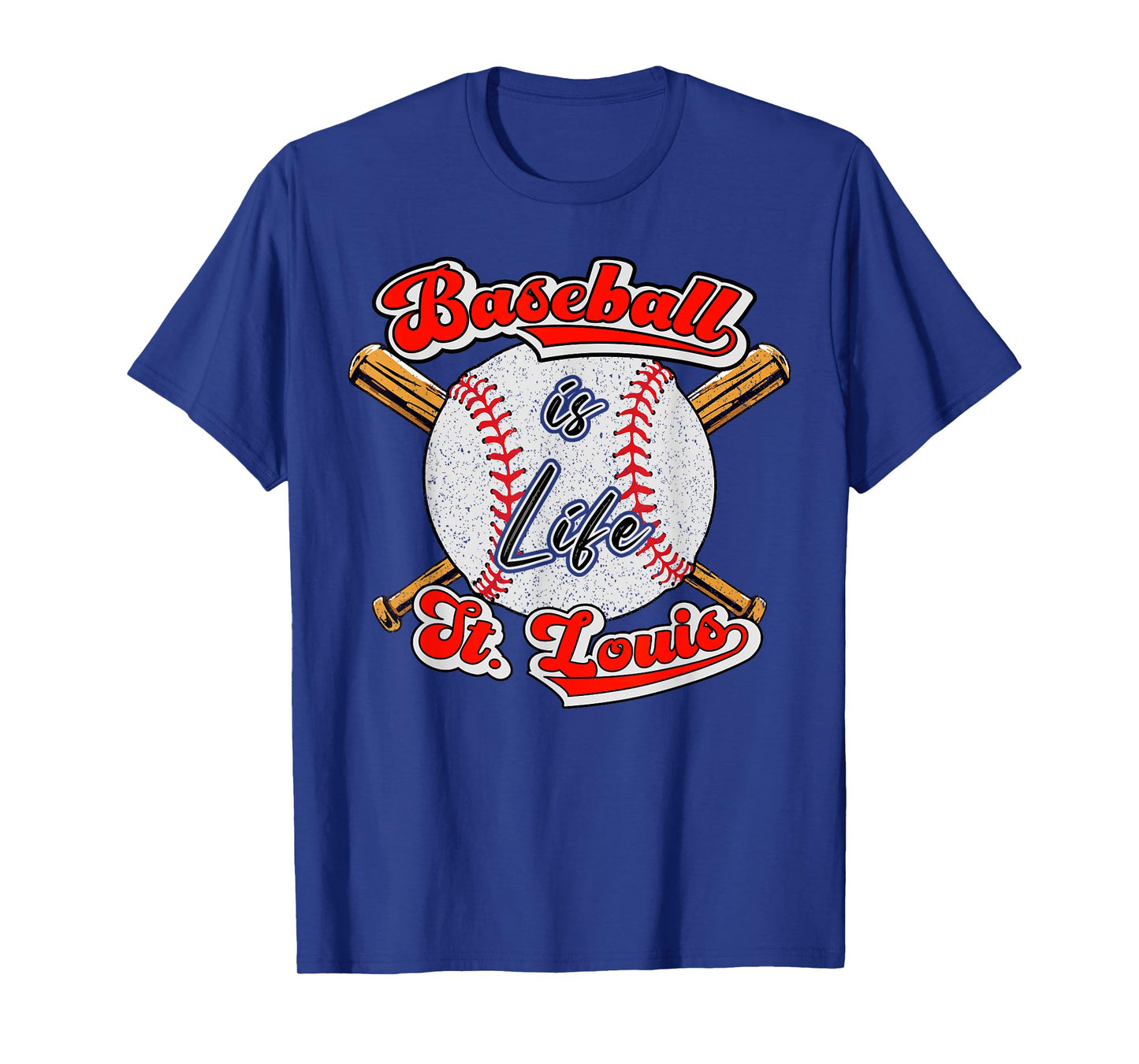 Baseball is life, St. Louis tee fan, St. Louis Baseball T-Shirt
