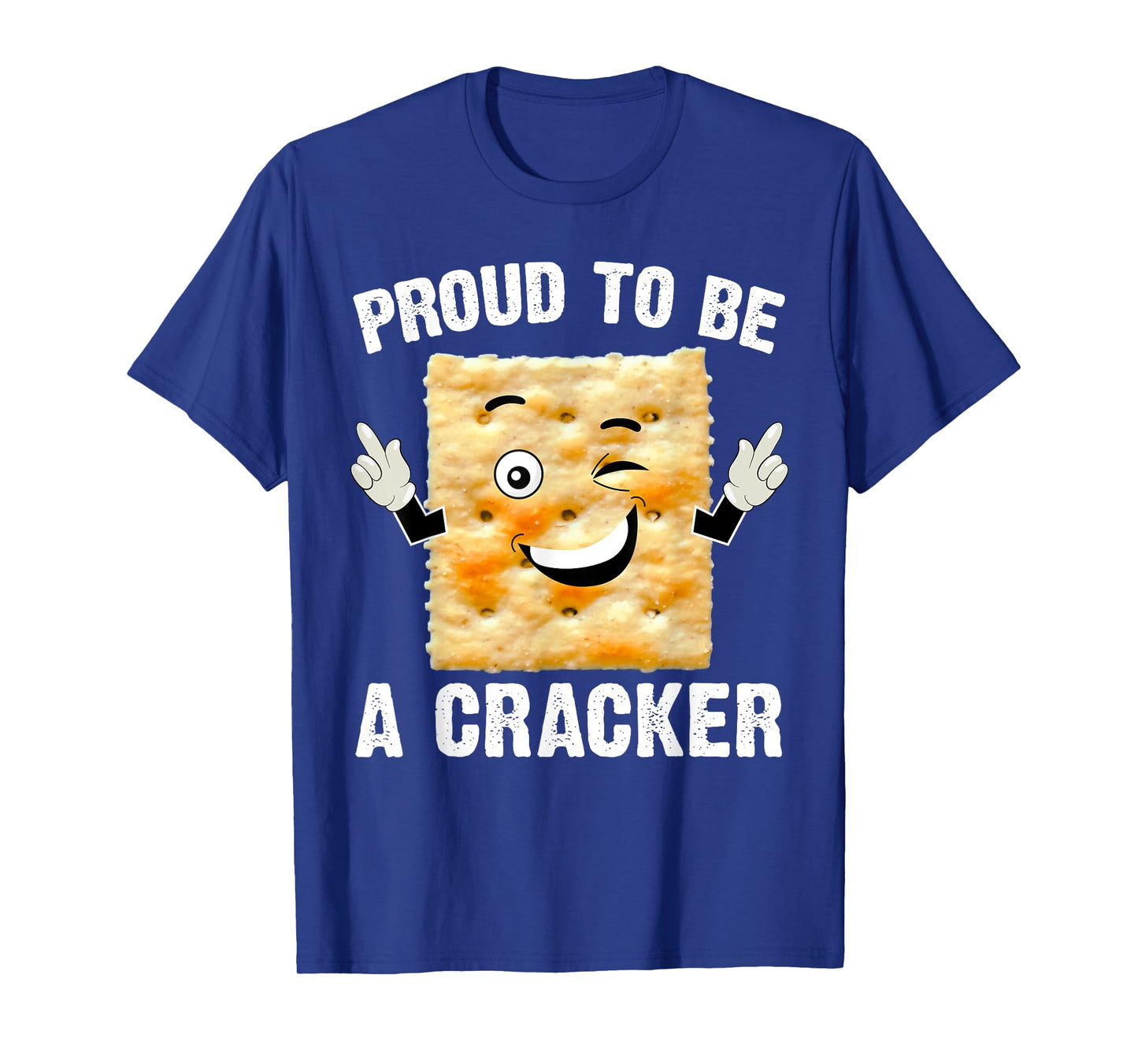Proud to be a Cracker Funny Snack Halloween Biscuit Costume T-Shirt