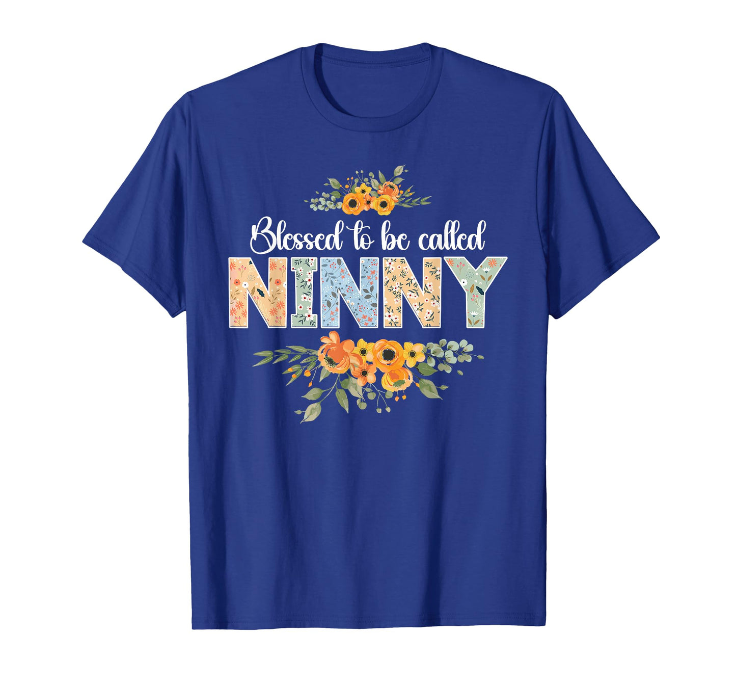 Blessed To Be Called Ninny Grandmother Ninny Grandma T-Shirt