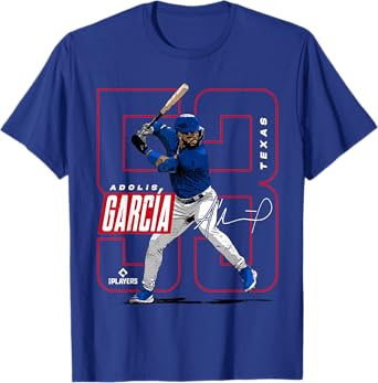 Adolis Garcia | Texas MLB Baseball Players| MLBAGA204M T-Shirt