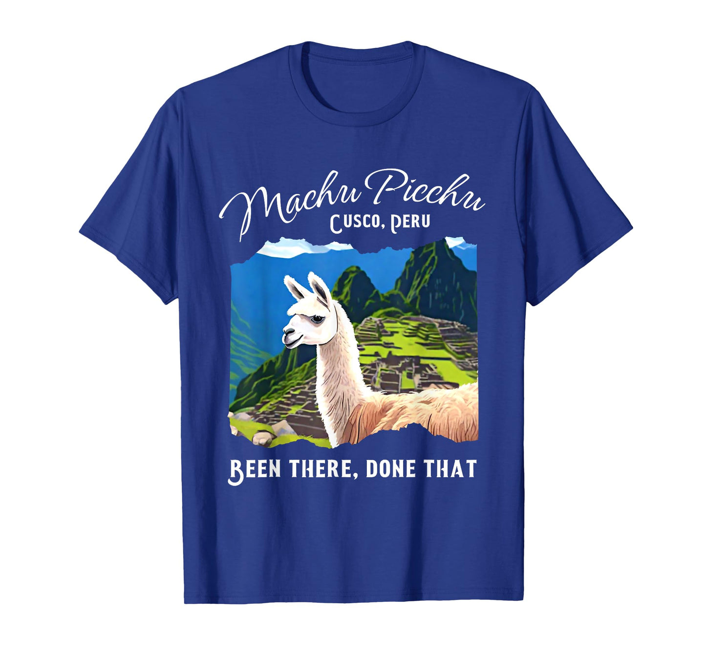 Peru Cusco Llama Souvenir Machu Picchu T-Shirt