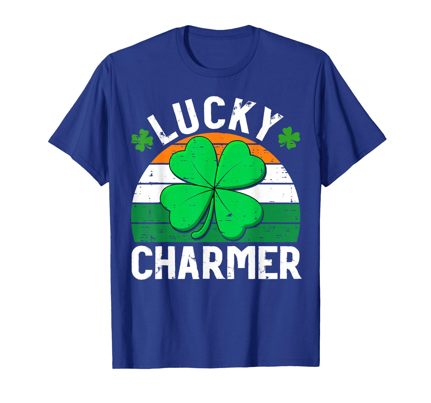 Lucky Charmer Shirts Boys Kids Girls Funny St Patricks Day T-Shirt - T-Shirt | Royal