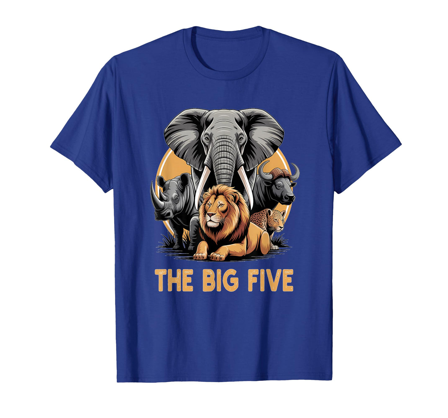 Big 5 Wildlife South Africa Safari Africa's Big Five T-Shirt