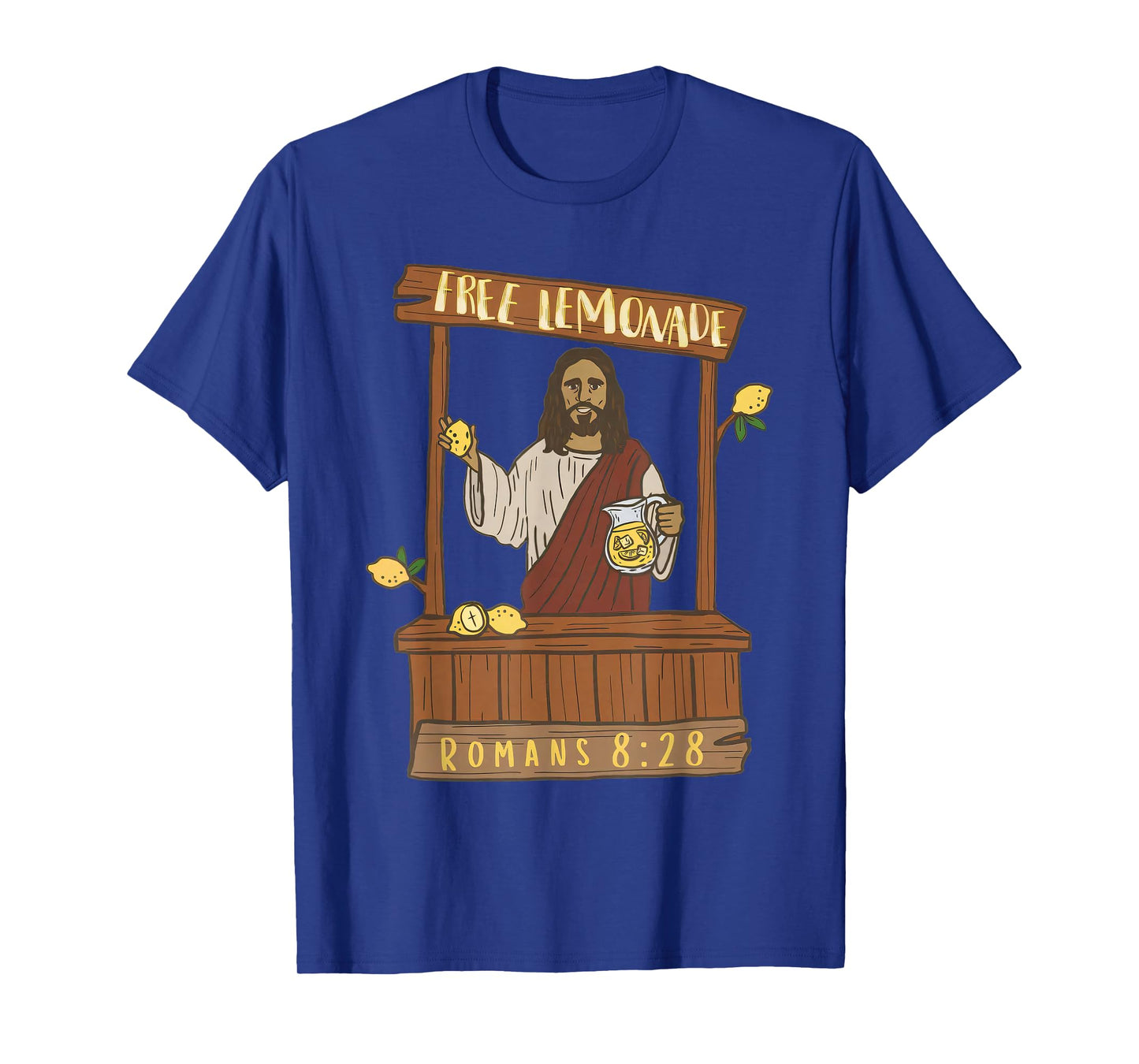 When Life Gives Lemons Jesus Maked Lemonade Divine Humor T-Shirt