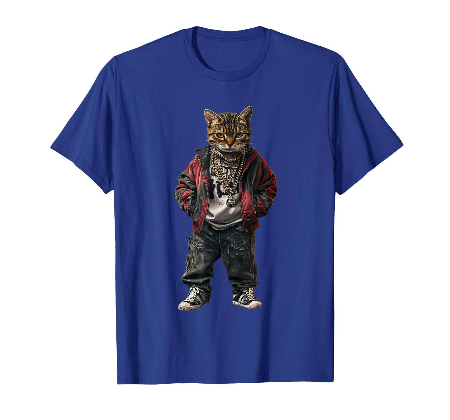 Thug Gangster Life Cat For Hip Hop Fans Meme and Cat lovers T-Shirt