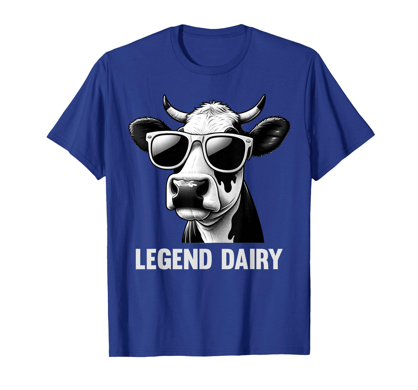 Legend Dairy Funny Farmer Cow Farmer Pun Graphic T-Shirt