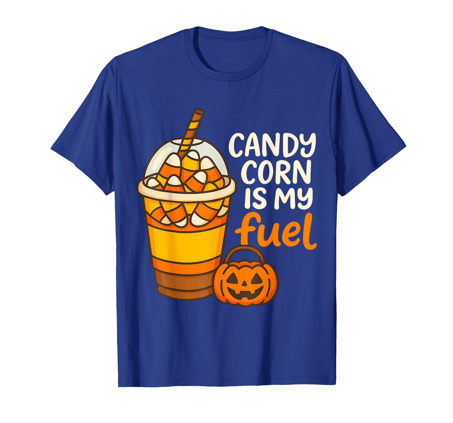 Halloween Candy Corn is My Fuel Funny Candy Corn Team Kids T-Shirt