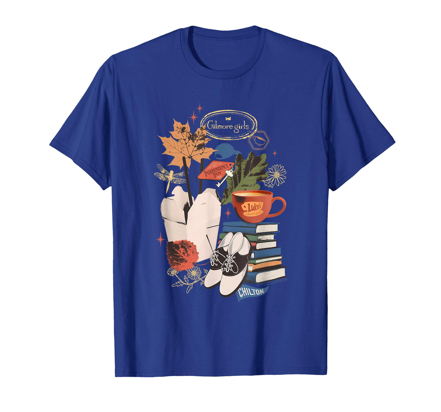 Gilmore Girls Favorite Things Classic Item Collage TV Show T-Shirt