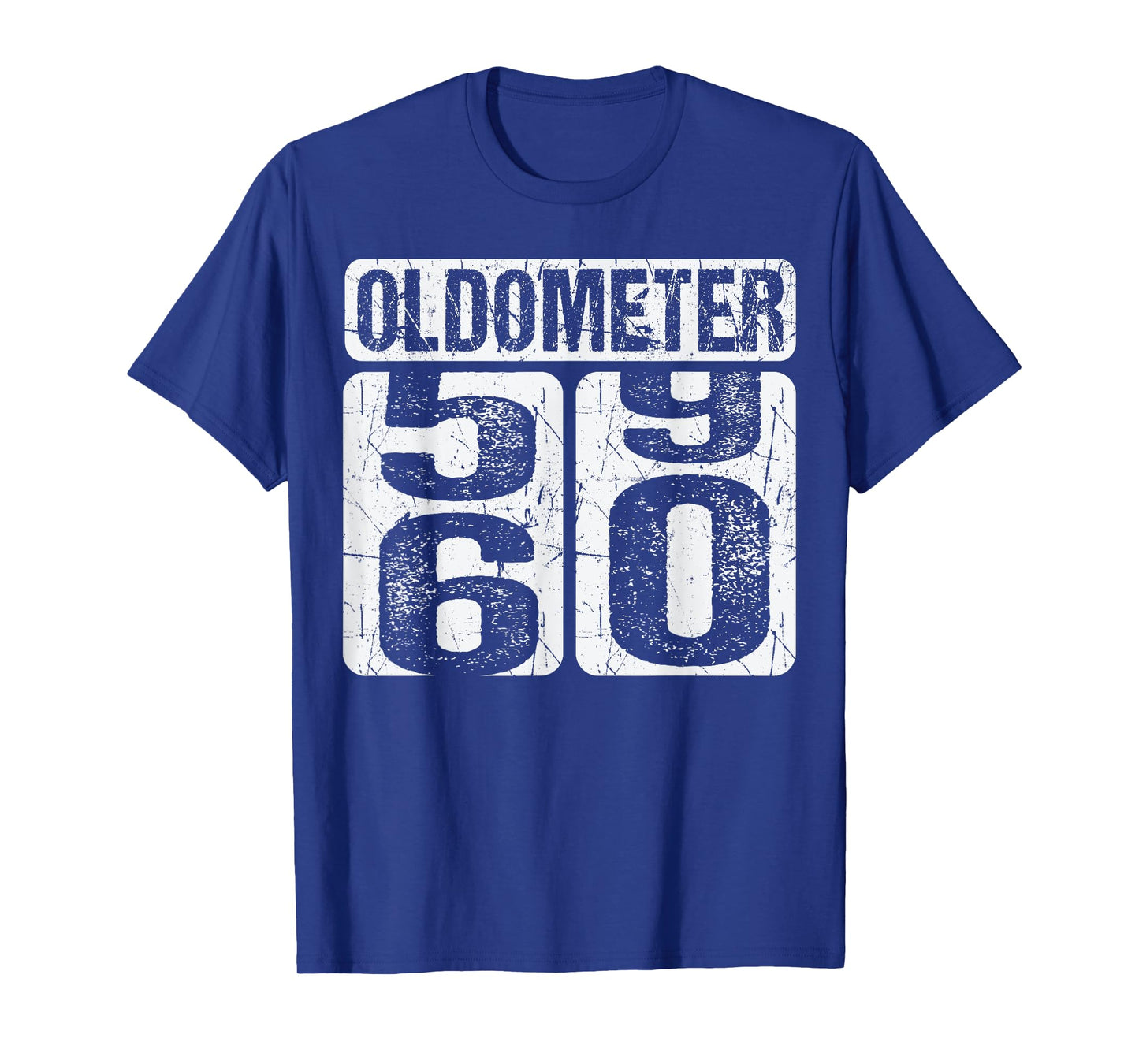 Oldometer 59-60 Vintage - Funny 60th Birthday T-Shirt