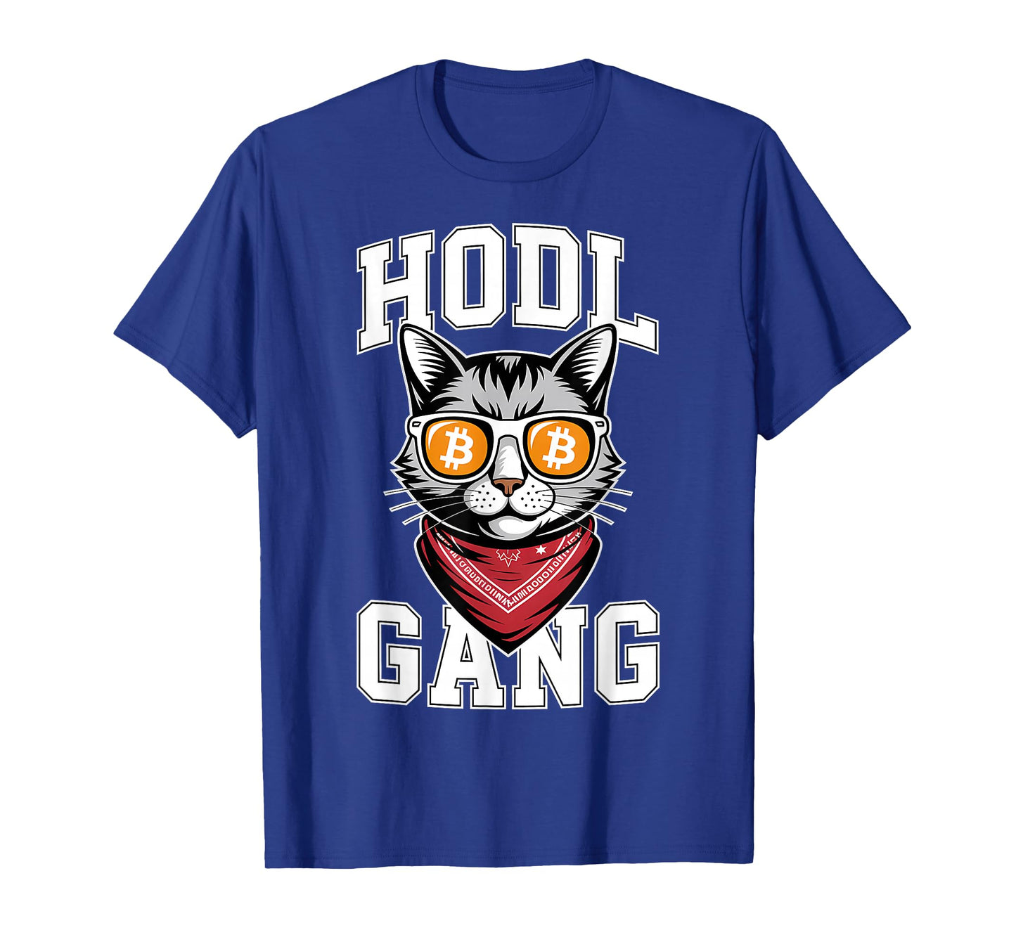 Bitcoin Cat HODL T-Shirt