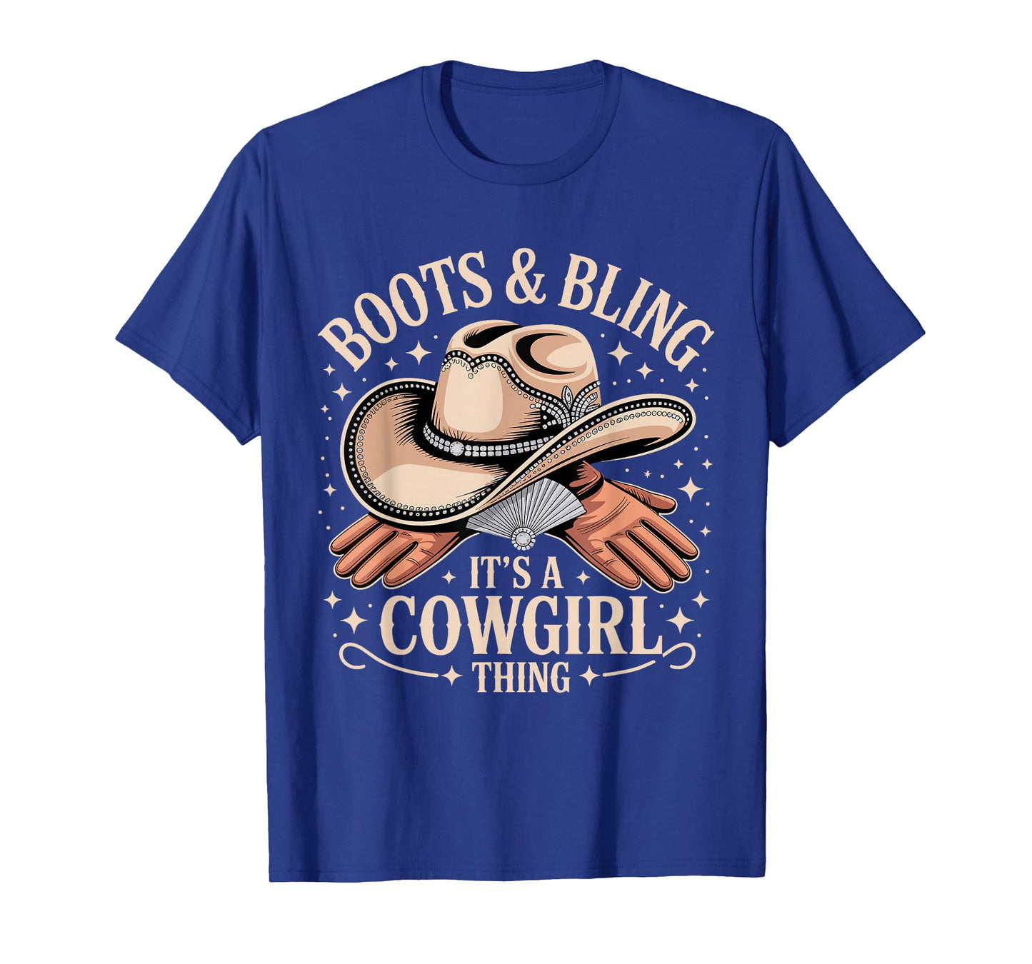 Boots and Bling It's Cowgirl Thing Western Country Melanin T-Shirt