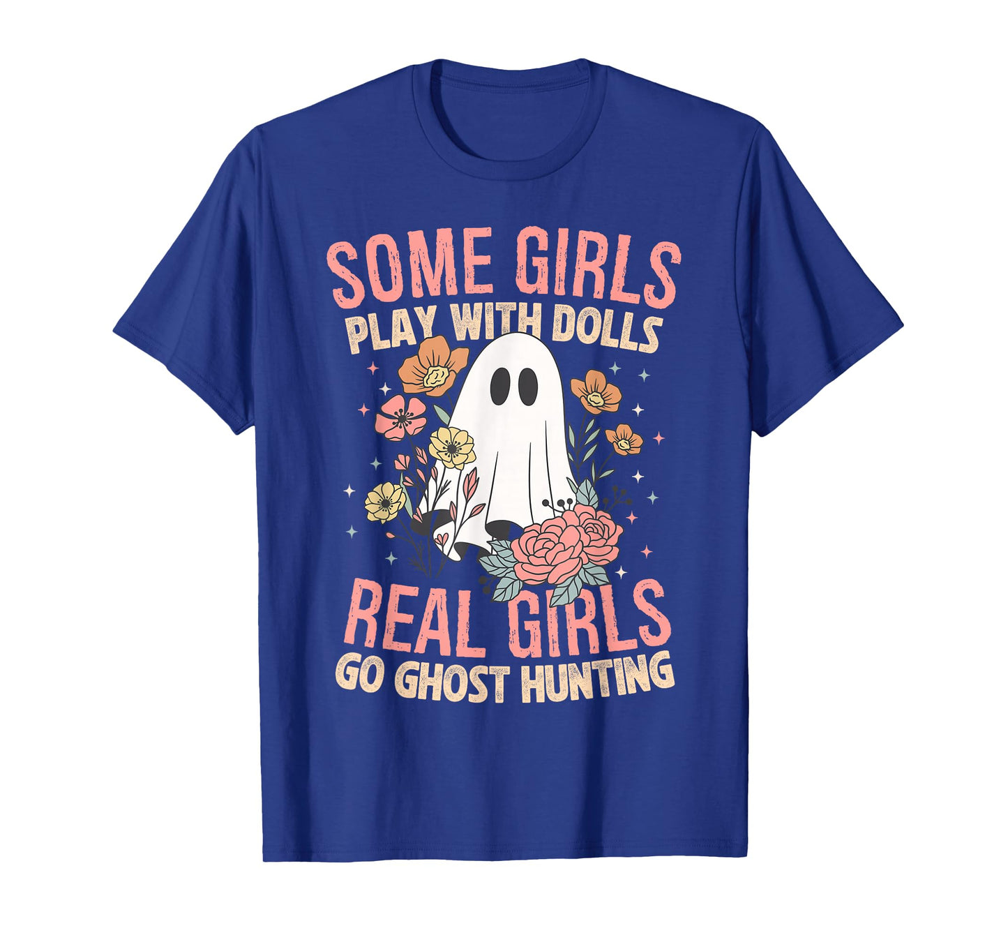 Girls Go Ghost Hunting Paranormal Adventure Ghost Researcher T-Shirt