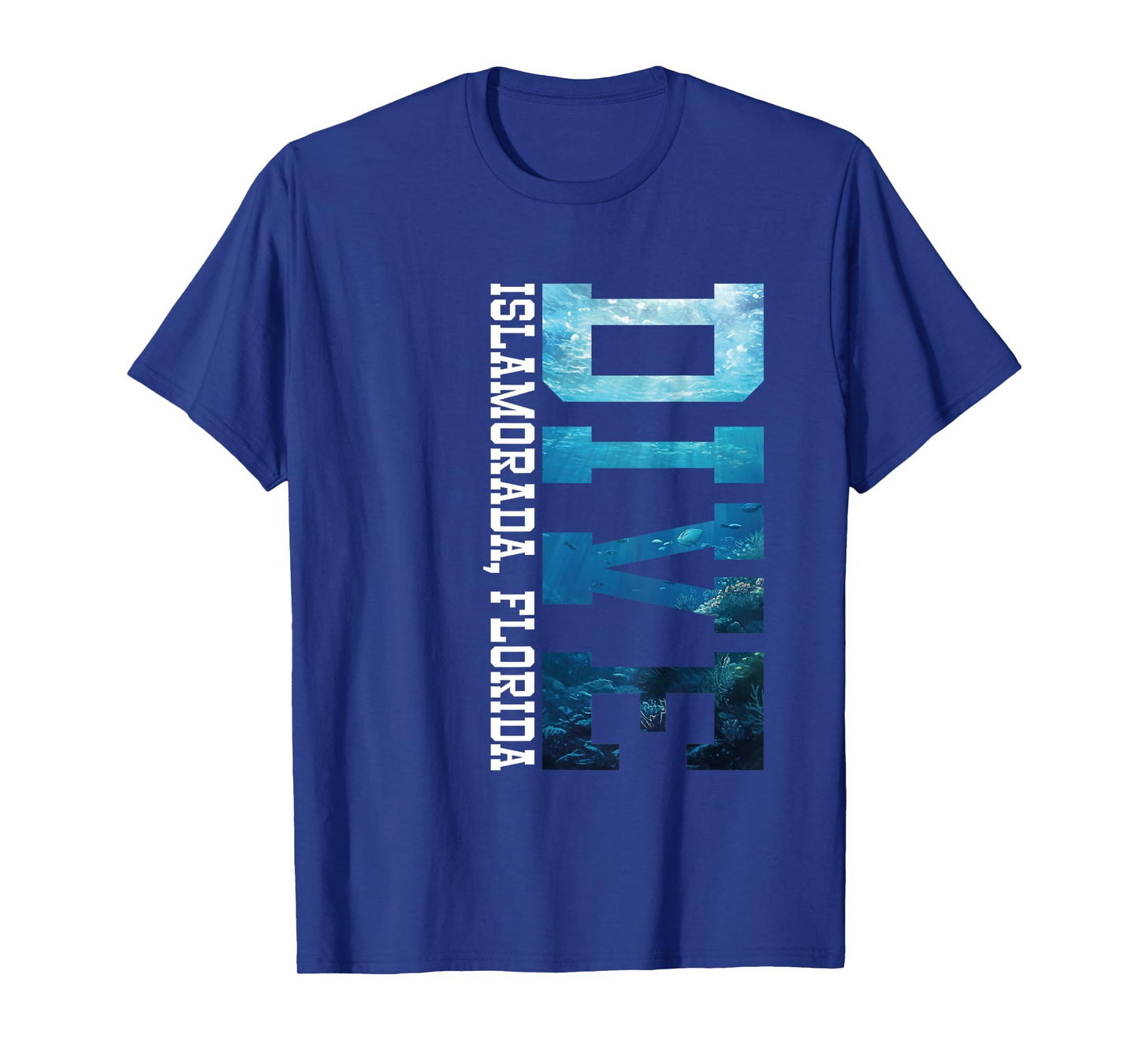 Dive Islamorada Florida Ocean Underwater Scuba Diving T-Shirt