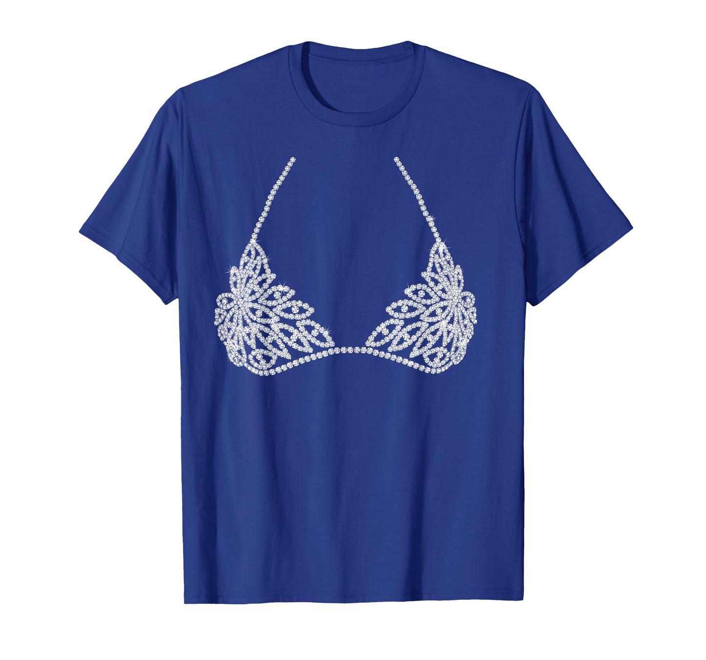 Funny Halloween Orange Bra Design Costume Show Girls T-Shirt