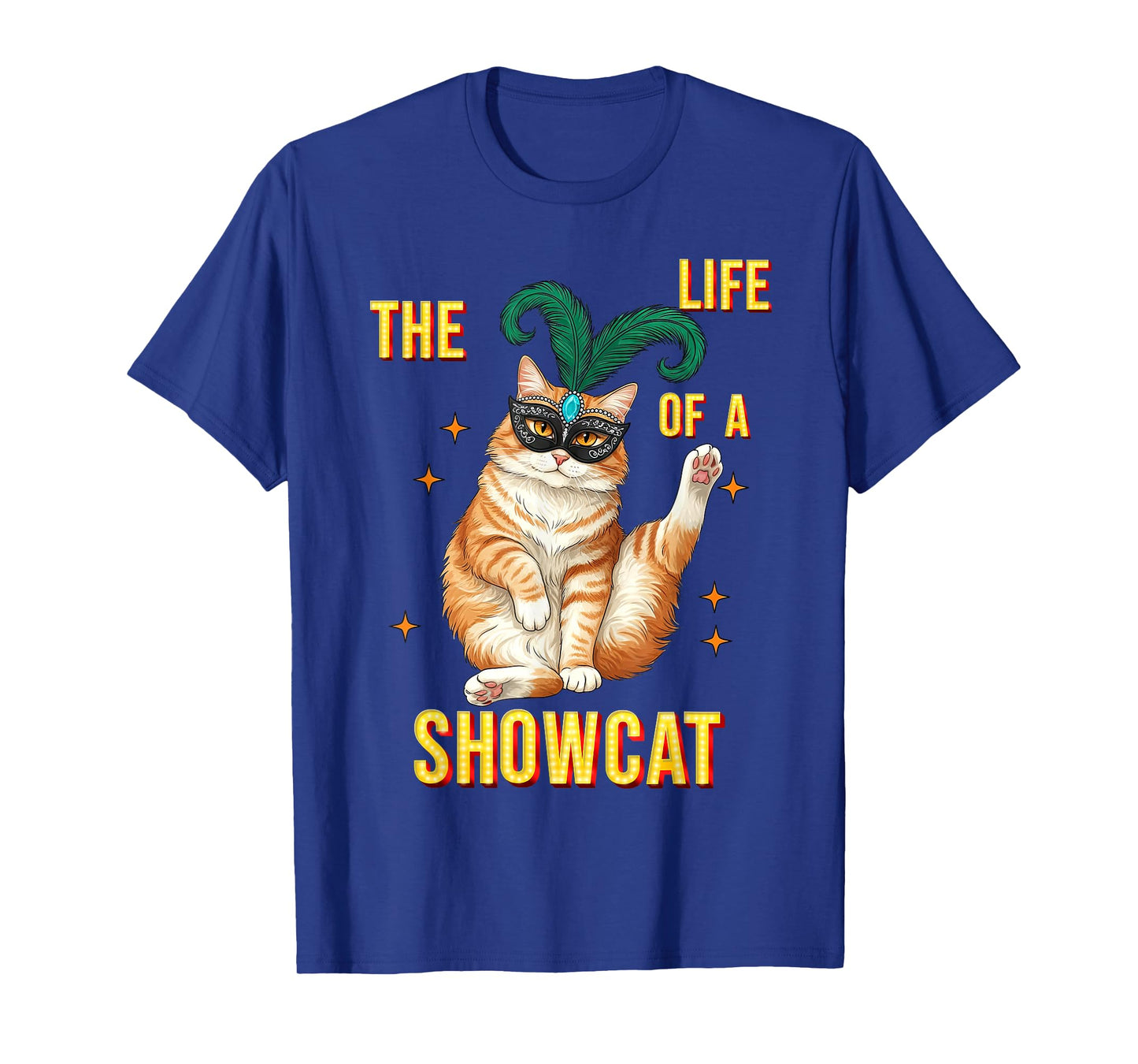 Funny Cat Era Life of Showcat Cat Lovers Men Women Kids T-Shirt