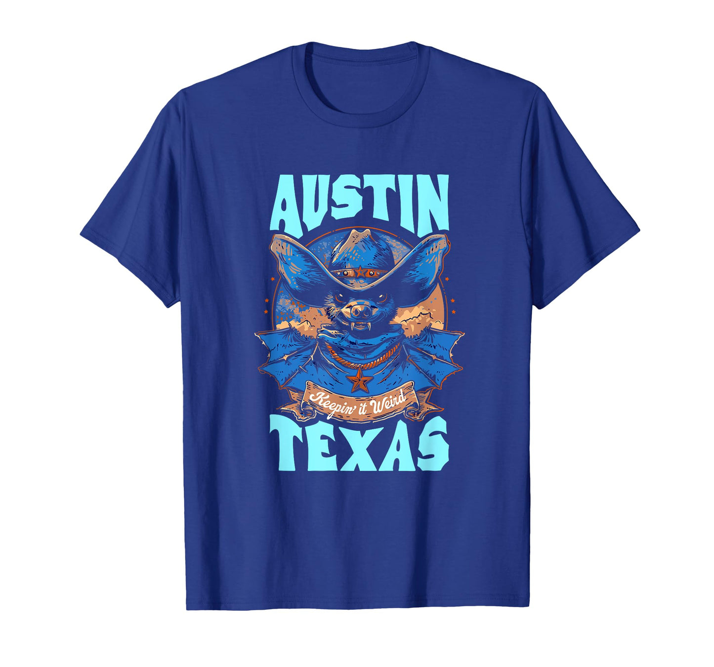 Texas Pride - Keep It Weird Austin - Austin Bats T-Shirt