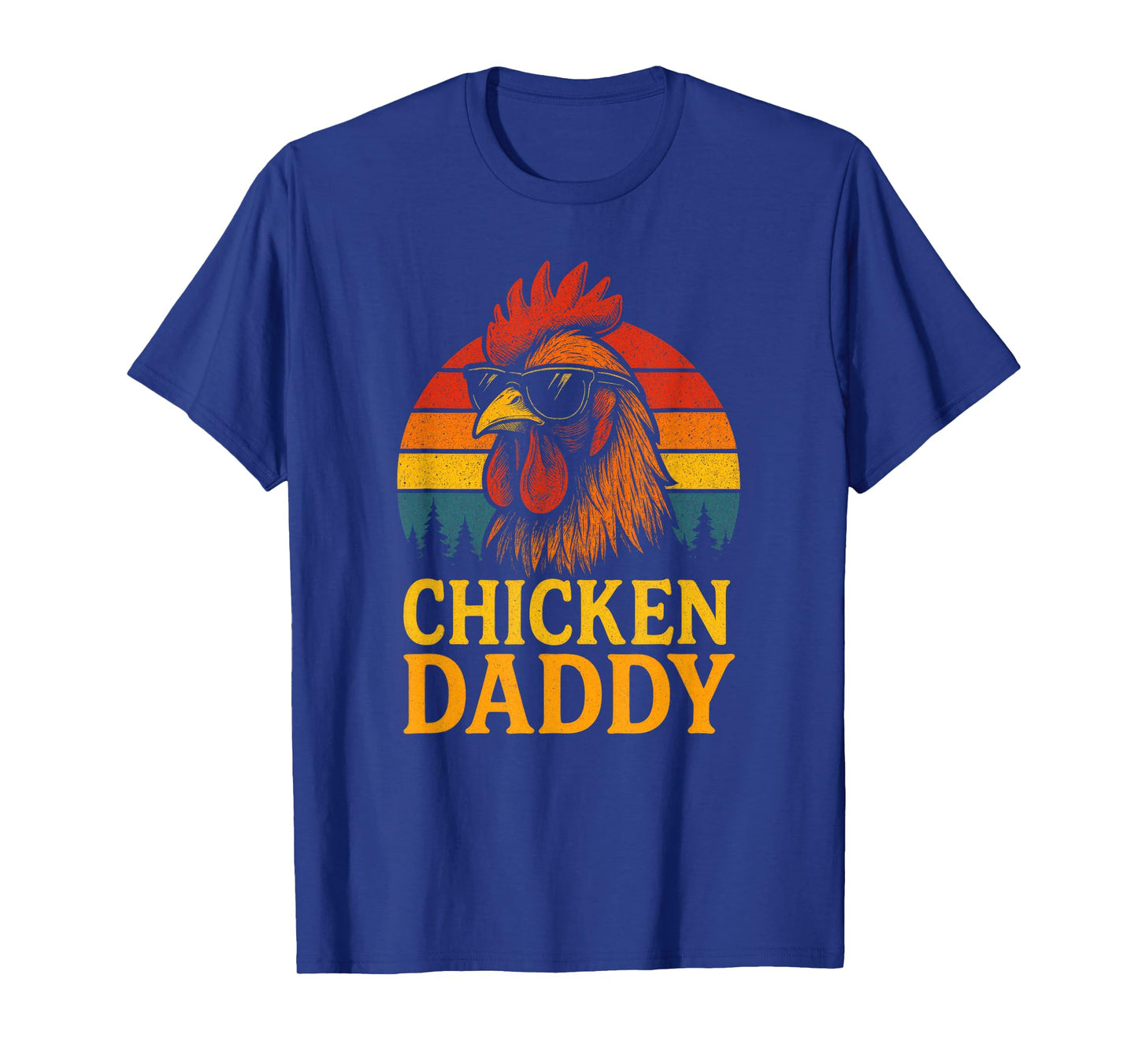 Chicken Daddy - Funny Poultry Farmer Retro T-Shirt