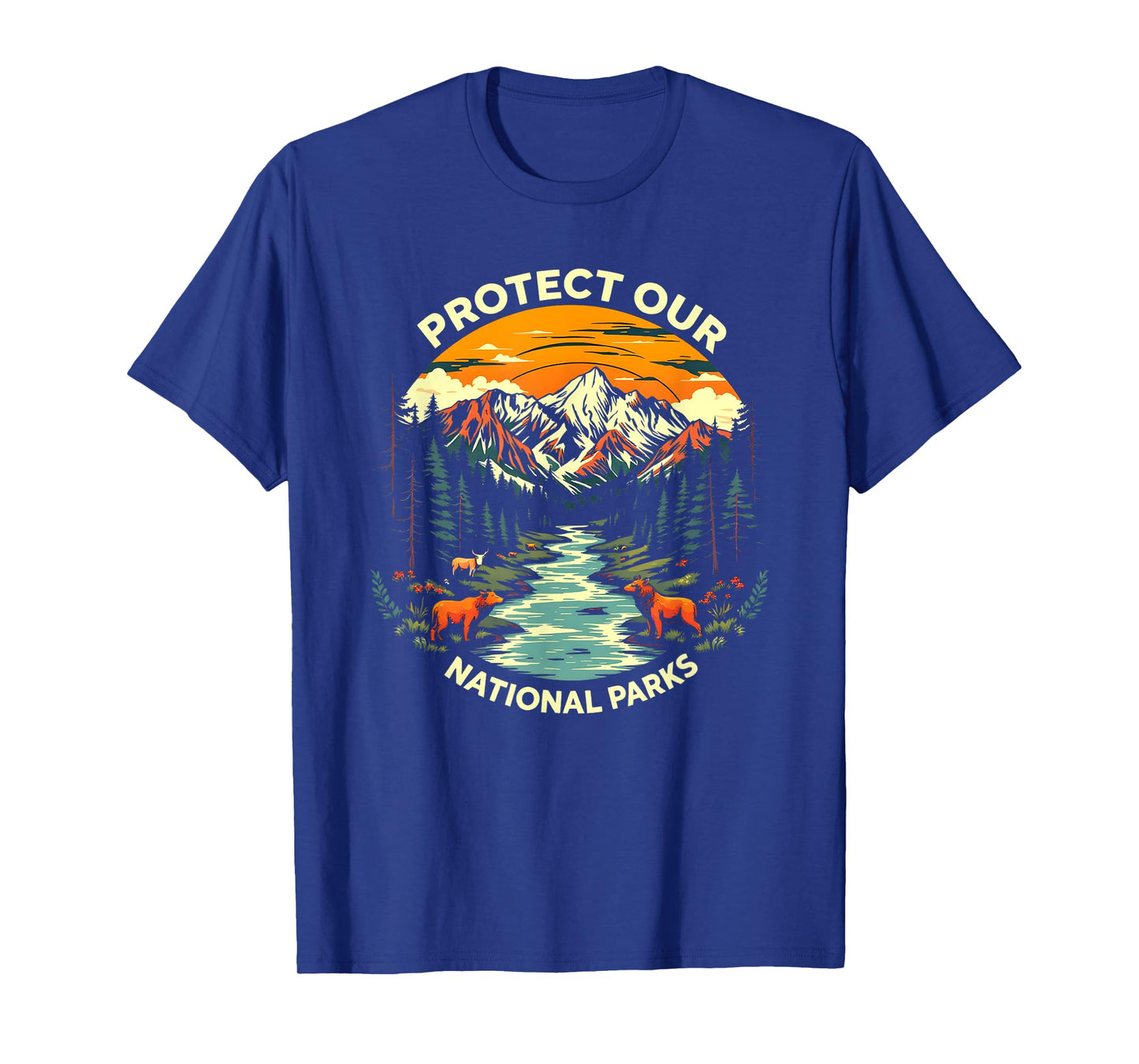 Protect Our National Parks Tee Save the Nature Wildlife T-Shirt