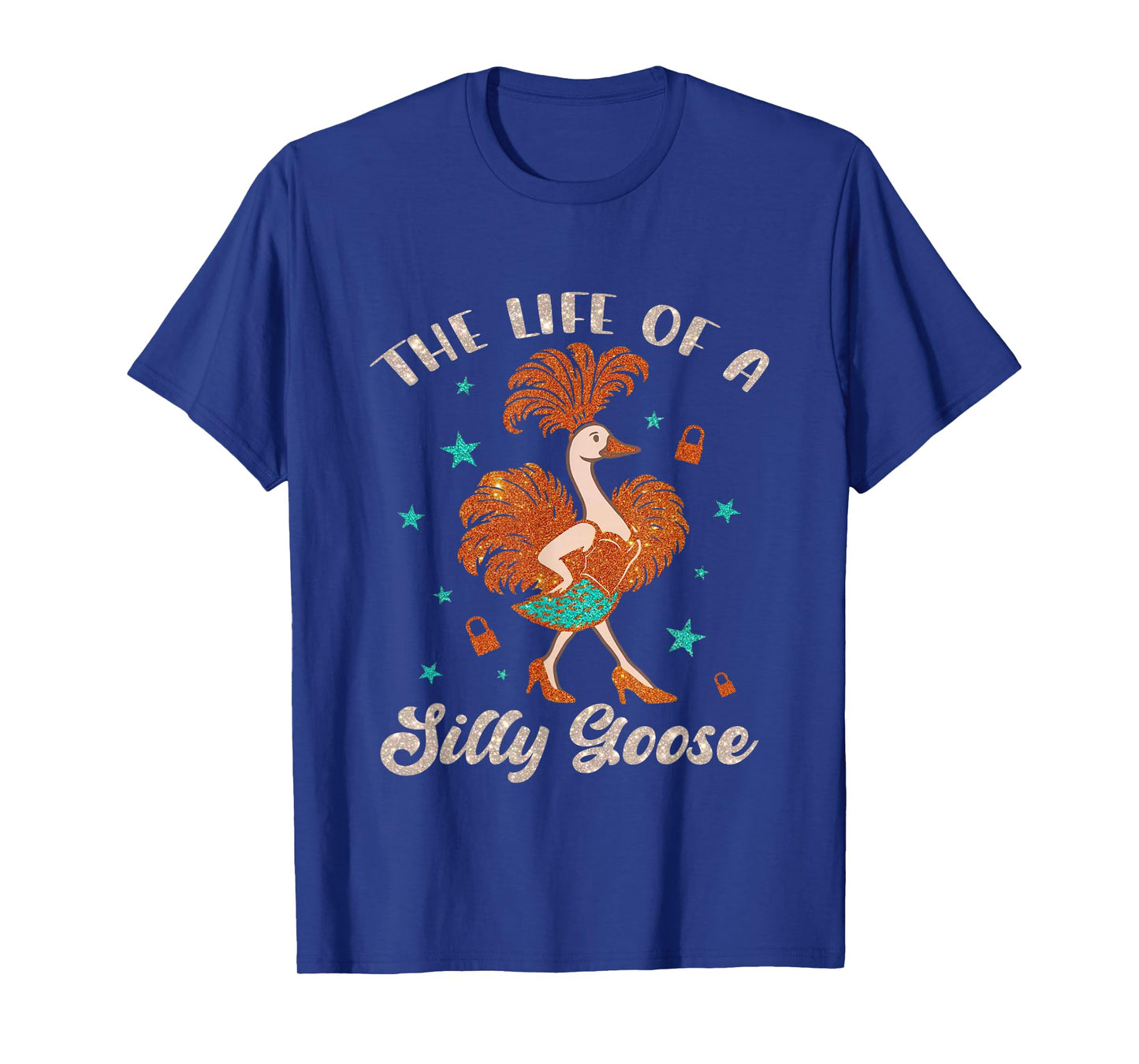 The Life of A Silly-Goose Funny Trendy Meme Show Girl T-Shirt