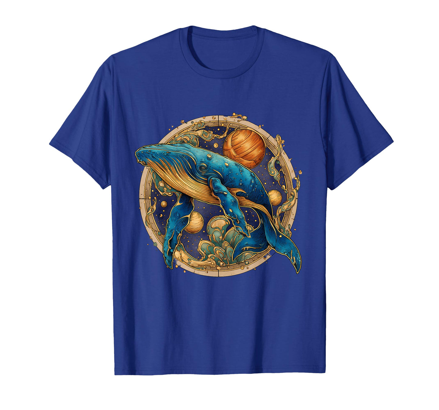Humpback Whale Marine Biology Animal Sea Ocean Blue Whale T-Shirt