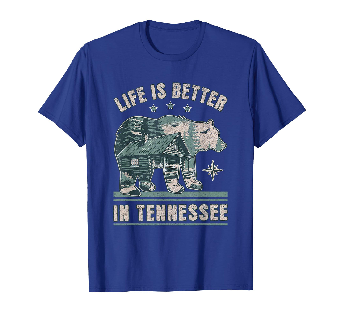 Life Is Better In Tennessee, Smoky Mountains Outdoors Hiking T-Shirt