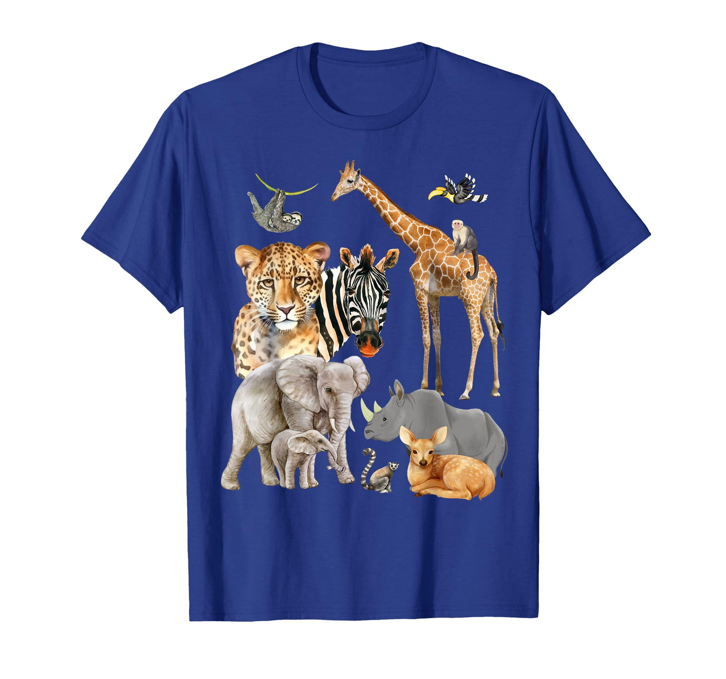 Wildlife Safari Party Animal Design T-Shirt
